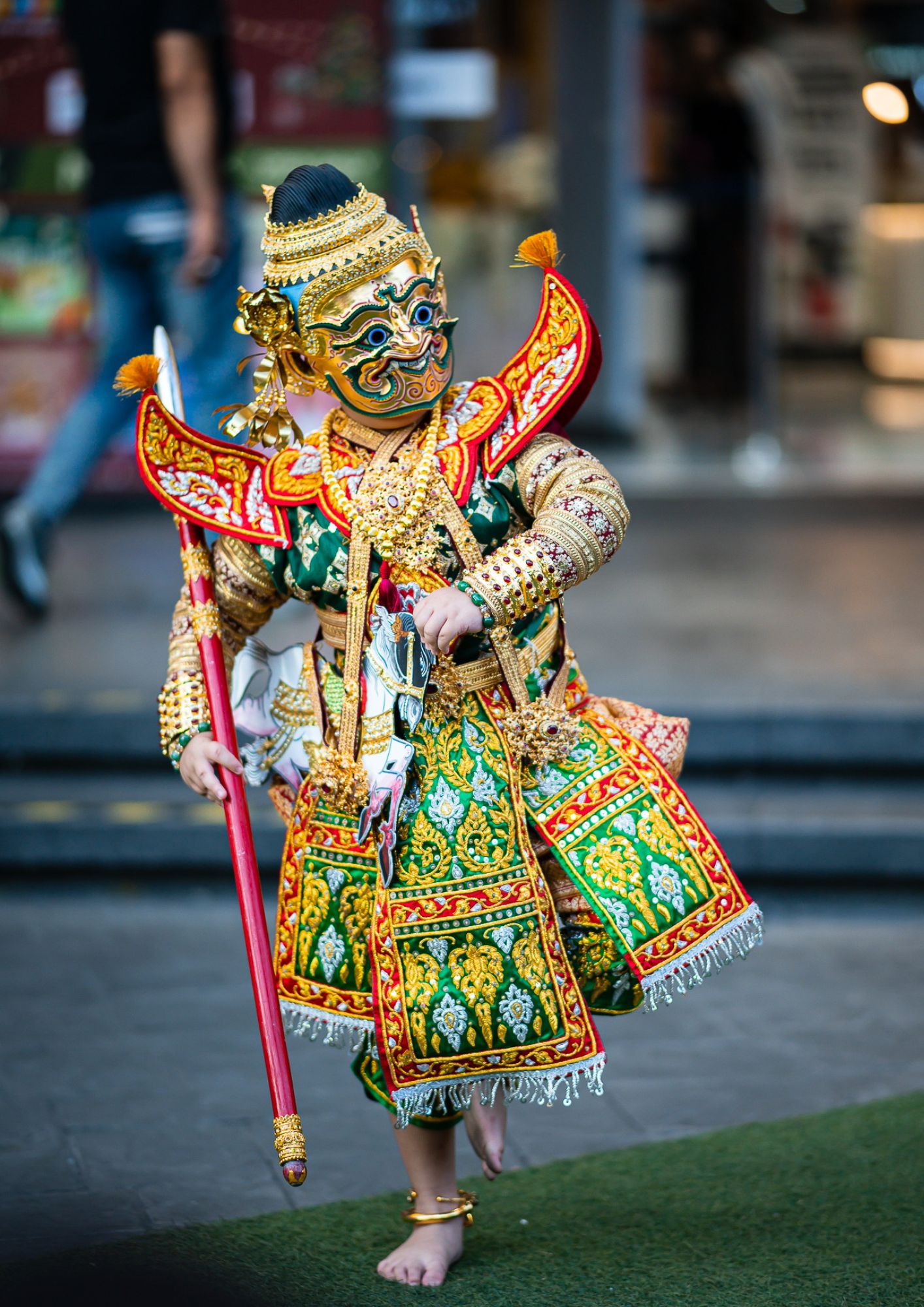 โขนน้องปกป้อง โขนน้องปกป้อง