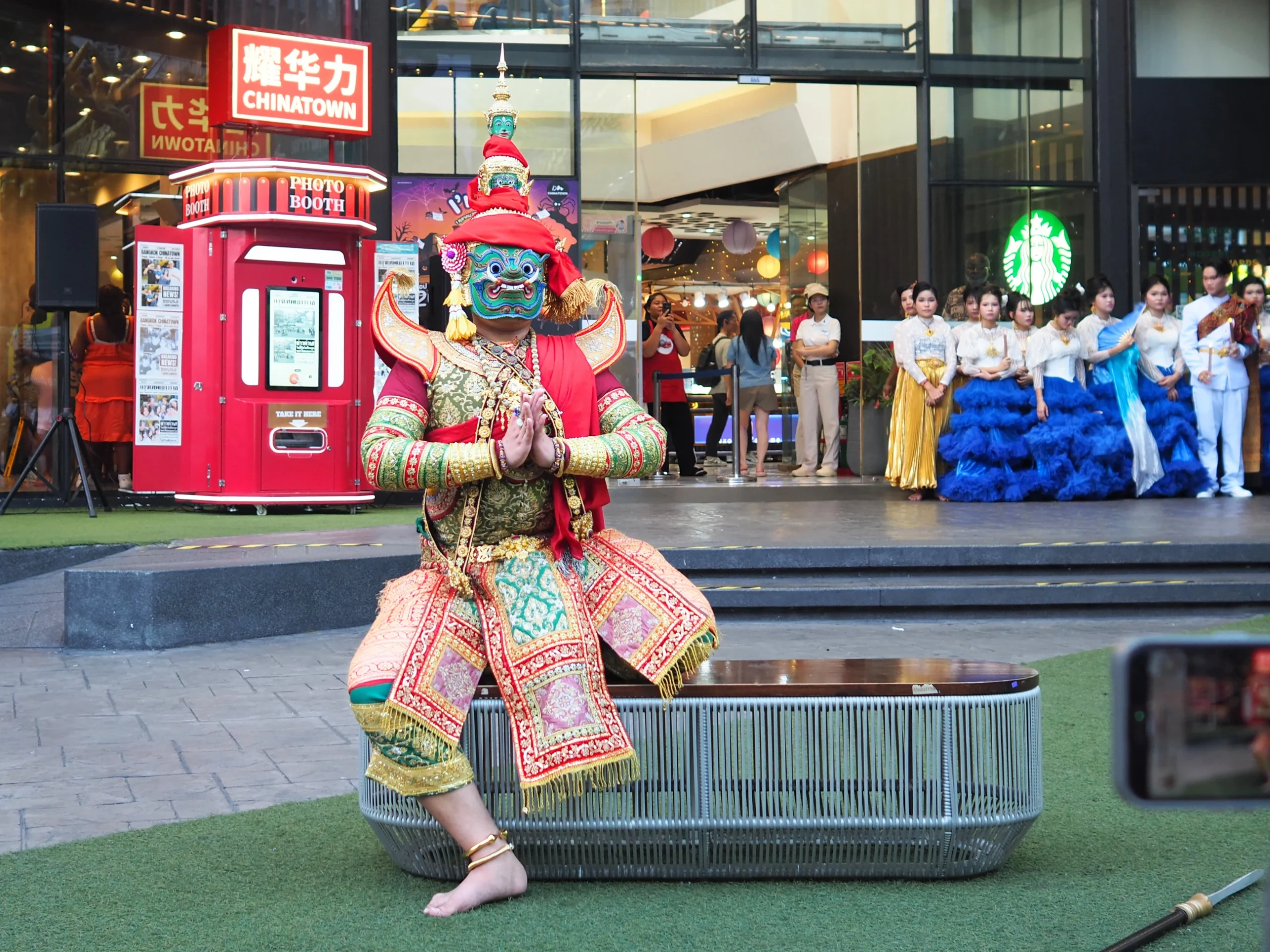 โขน ทศศรีราวีพาลีศรีกบินทร์